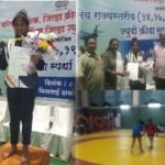 Dnyaneshwari Dude (10 C) won the Silver medal in the State level Wrestling Competition and Bronze medal in the State level Judo Competition.